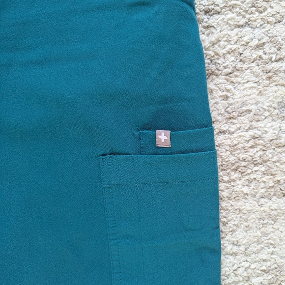 Figs yola skinny pacific blue scrub pants - Picture 6 of 10